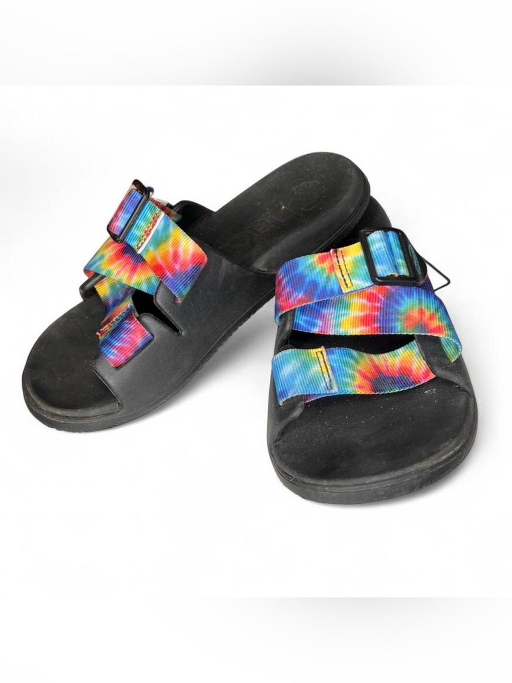 Tye Dye Chaco Slides
